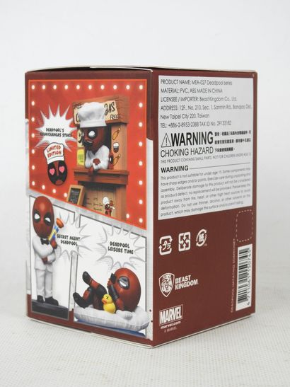 MARVEL : 2 figurines de collection DEADPOOL...