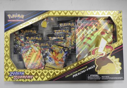 POKEMON : 3 coffrets de cartes à jouer et...