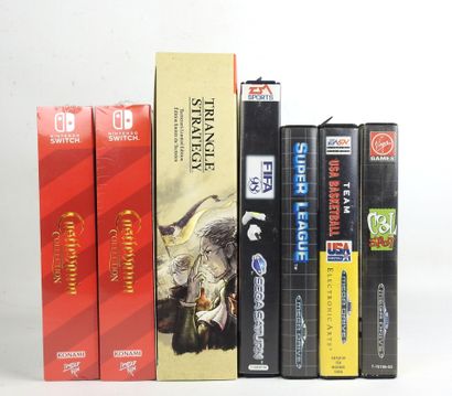 NINTENDO SWITCH : 3 coffrets de jeux vidéos...