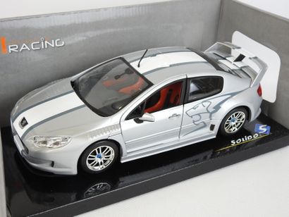 SOLIDO Peugeot 407 Silhouette, gris métal...