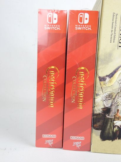 NINTENDO SWITCH : 3 coffrets de jeux vidéos...