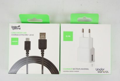 UNDER CONTROL : un câble USB de charge 1,20m,...