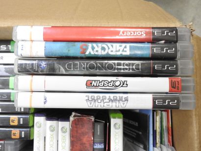 XBOX - XBOX 360 - PS3 : Environ 70 jeux vidéos...