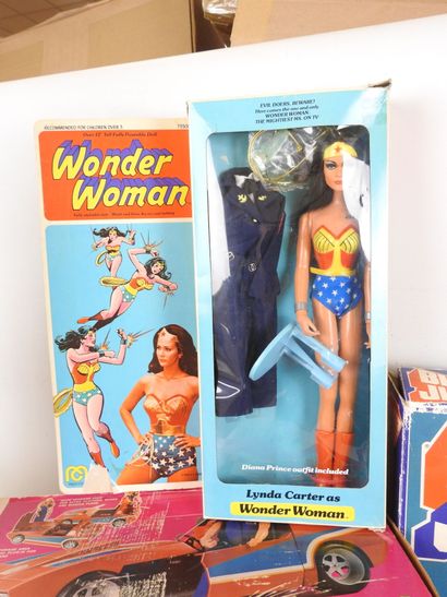 MATTEL - KENNER et autres : Lot comprenant...