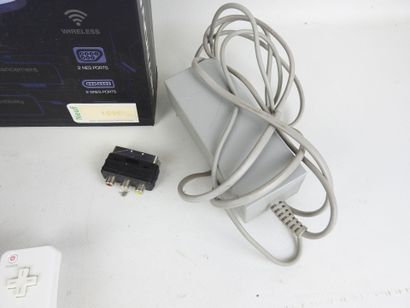 WII : Console blanche avec manette, nonchuk,...