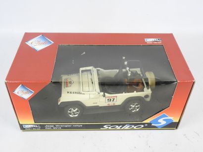 SOLIDO Jeep Wrangler Rallye du Lac (N°97),...