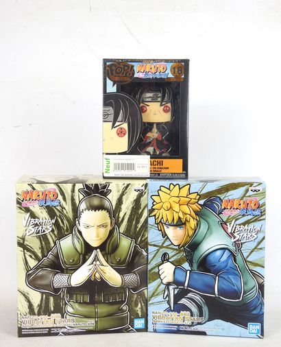 NARUTO : 2 figurines de collection polychromes...