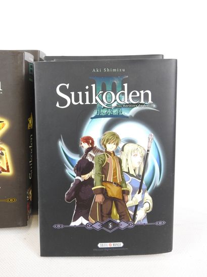 SUIKODEN par Azi Shimizu. 10 mangas, vol....