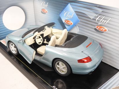 SOLIDO Porsche Carrera roadster, bleu clair...