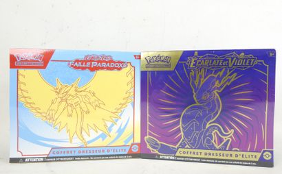 POKEMON : 2 coffrets dresseur d'élite 
