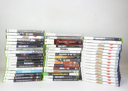 XBOX 360 : 50 jeux vidéos dont Gears of War...