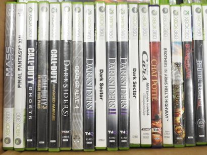 XBOX 360 : Environ 100 jeux vidéos dont Final...