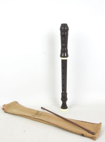 HOHNER : Flûte à bec en bois et bâton de...