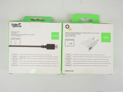 UNDER CONTROL : un câble USB de charge 1,20m,...