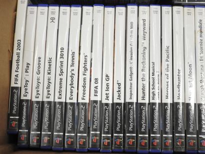 PLAYSTATION 2 : Environs 70 jeux vidéos divers...