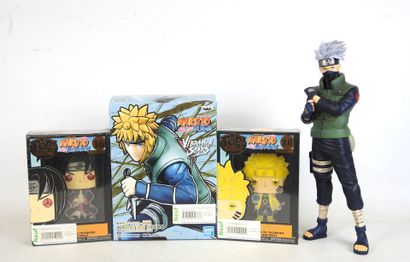 NARUTO : 2 figurines de collections polychromes...