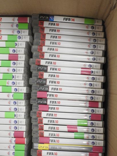 PS3 : Environ 150 jeux vidéos FIFA 9, 10,...
