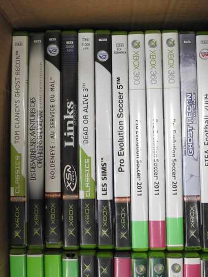 XBOX - XBOX 360 : 40 jeux vidéos divers dont...
