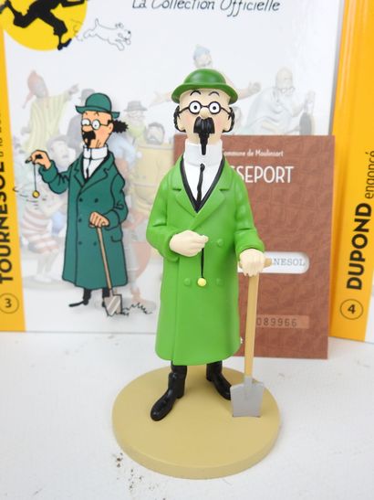 HERGE - TINTIN - MOULINSART : 3 figurines...