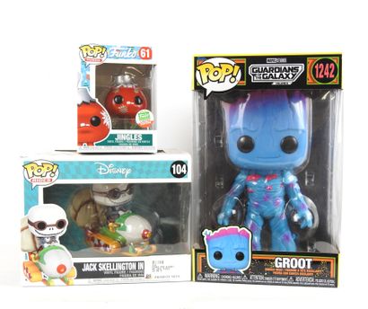 FUNKO POP : 3 figurines de collections de...