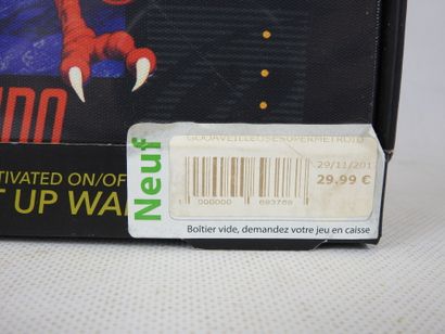SUPER NINTENDO : Super Metroid Luminart et...
