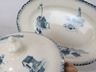 Creil Montereau: Earthenware 