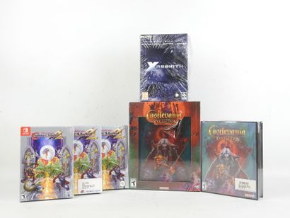 JEUX VIDEOS : un coffret collection Castlevania,...