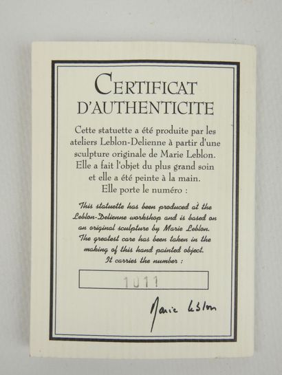LEBLON-DELIENNE - HERGE - TINTIN : Tintin...