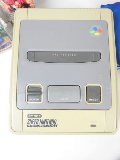 NINTENDO : 2 Super Nintendo Entertainment...