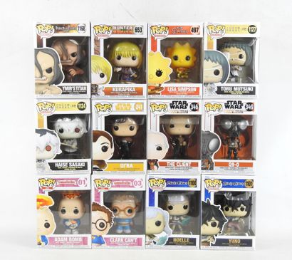 FUNKO POP : 12 figurines de collection de...