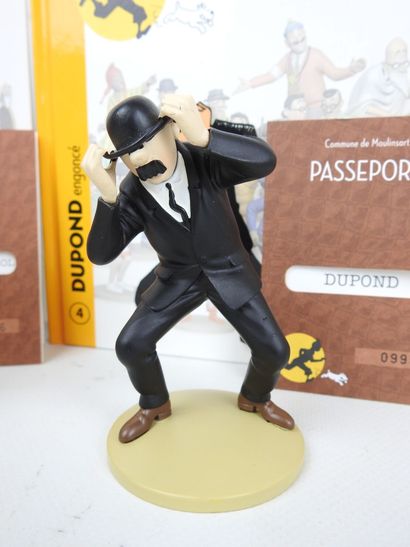 HERGE - TINTIN - MOULINSART : 3 figurines...