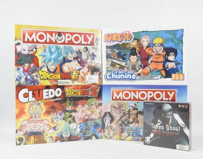 JEUX DE SOCIETE : 5 jeux de plateau dont...
