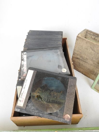 MAGIC LANTern: Set of glass plates for magic...