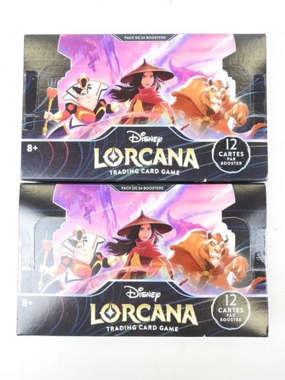 DISNEY : 1 deck de démarrage LORCANA, 2 extensions...