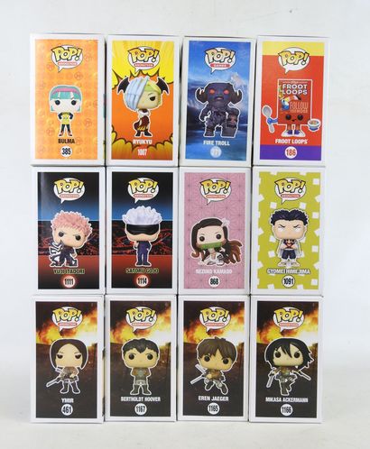 FUNKO POP : 12 figurines de collection de...