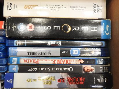 DVD BLU-RAY : Environ 80 DVD dont Sherlock...