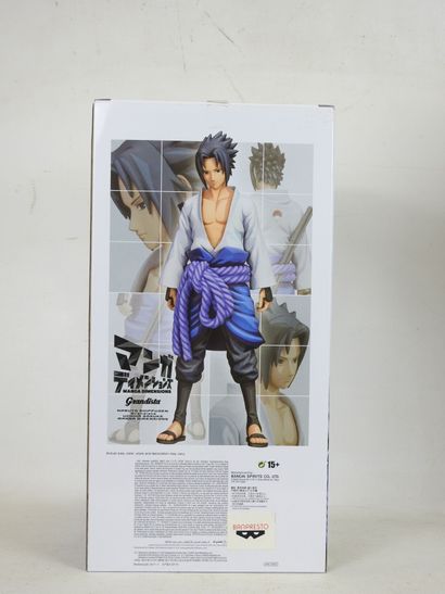 NARUTO : 3 figurines de collection polychromes...