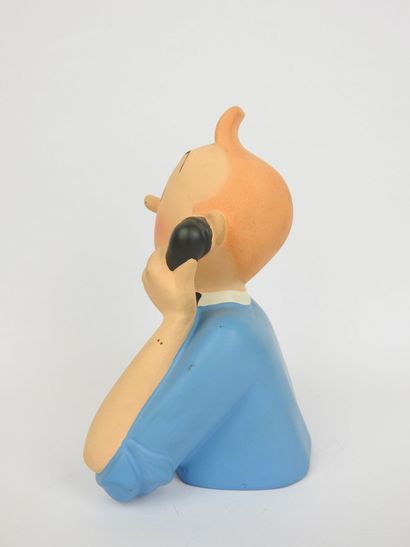 LEBLON-DELIENNE - HERGE - TINTIN : 2 figurines...