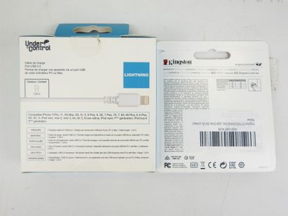 UNDER CONTROL : un câble USB de charge 1,20m,...