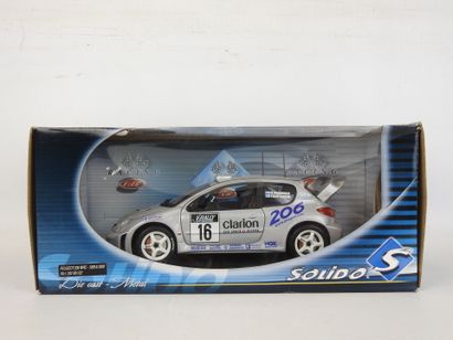SOLIDO Peugeot 206 Rallye Catalogne Tour...