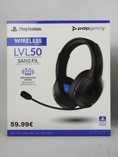 PLAYSTATION : Lot comprenant :
- Casque sans...