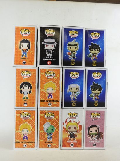 FUNKO POP : 12 figurines de collection de...