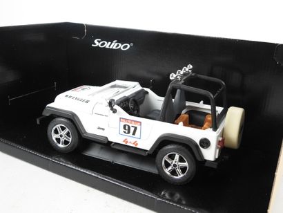 SOLIDO Jeep Wrangler Rallye du Lac (N°97),...