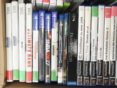 JEUX VIDEOS - DVD Blu-Ray : Environ 80 jeux...