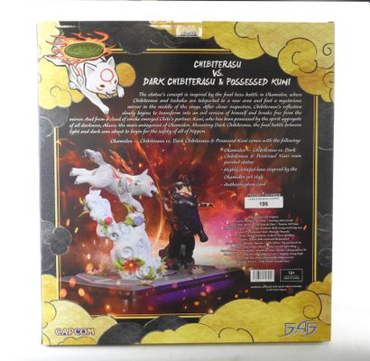 OKAMI DEN : Figurine de collection. Chibiterasu...