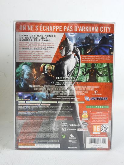 XBOX : 2 coffret avec Batman Arkham City...