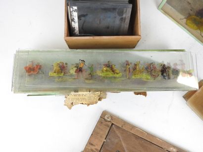 MAGIC LANTern: Set of glass plates for magic...