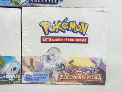 POKEMON : 3 coffrets de cartes à jouer et...