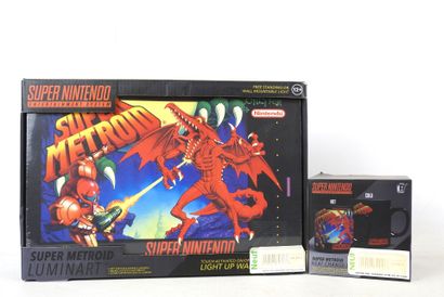 SUPER NINTENDO : Super Metroid Luminart et...
