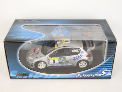 SOLIDO Peugeot 206 Rallye Monte Carlo 2000...